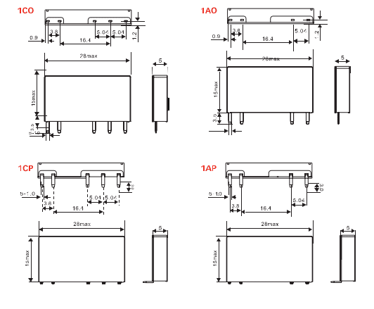 Dimensions (mm)
