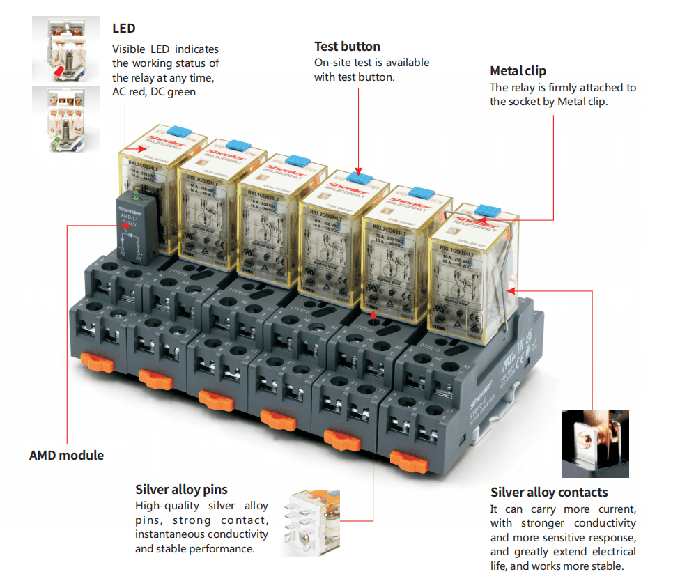 RKL Miniature Power Relay