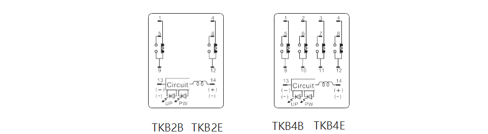 TKB Timer Relay Wiring Diagram