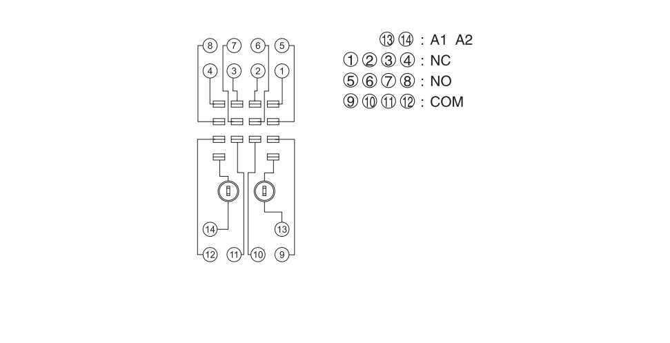 SKF14-A SOCKET CONNECTION DIAGRAM