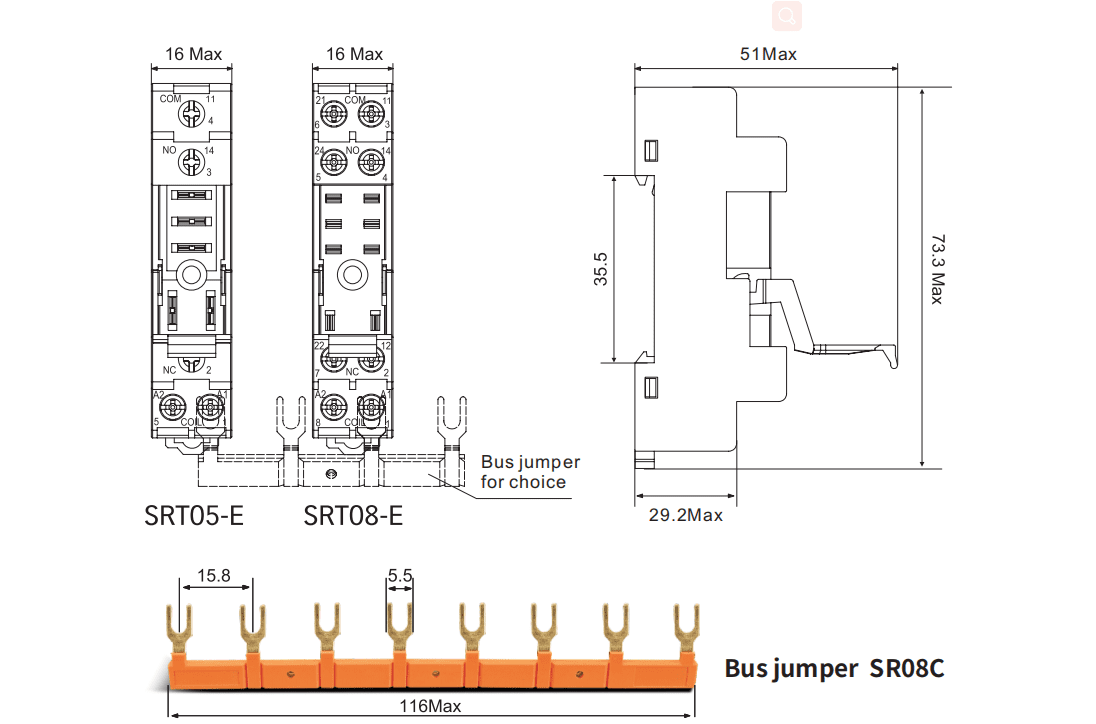 SRT05 08-E Socket D