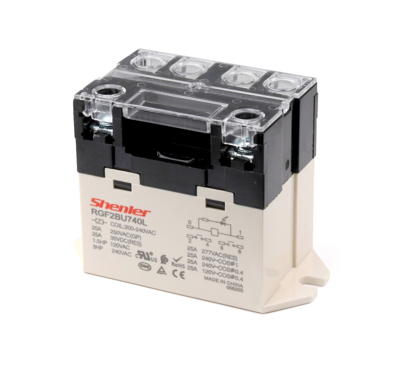 The types of heavy duty relays