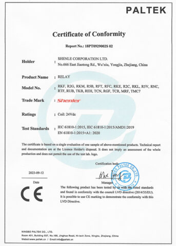 CE vcertifications