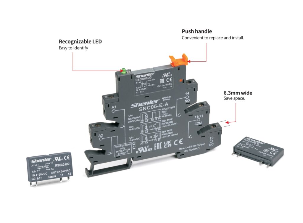 SNC0-E-A RSC Series Solid State Slim Relay